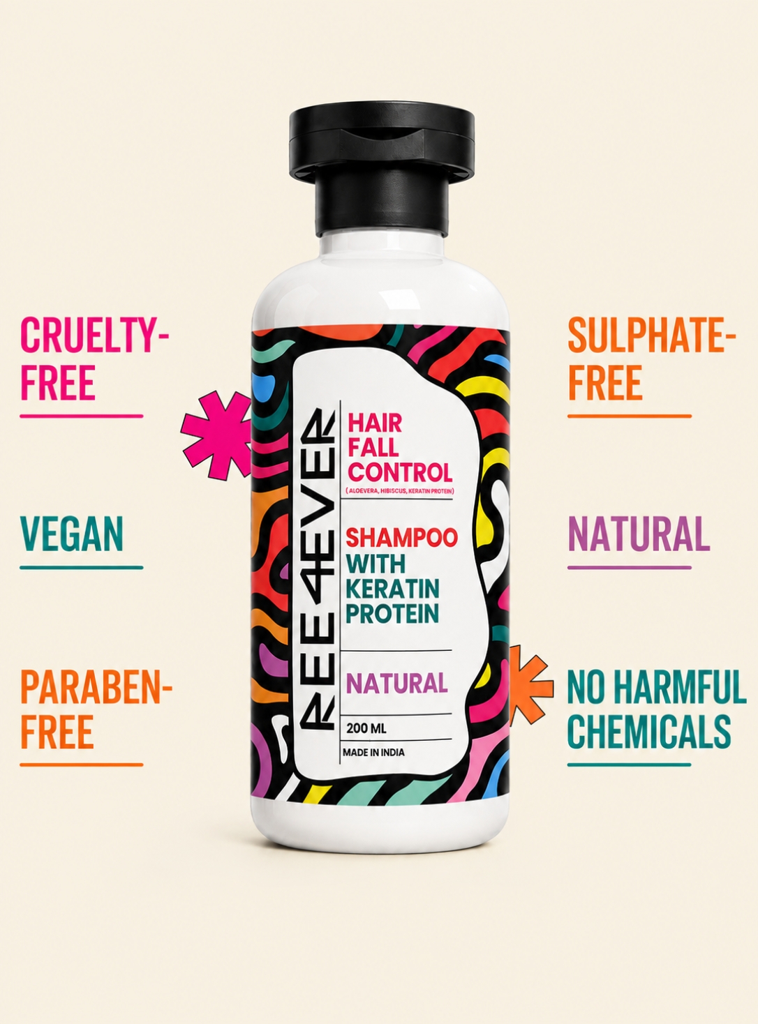 Shampoo with Keratin Protein | Hairall | Hydration | Dandruff